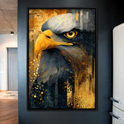 Golden Majesty of Flight - NicheCanvas