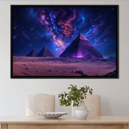 Stardust Over Giza - TooplesArt - NicheCanvas
