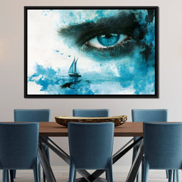 Wanderer's Oceanic Vision - NicheCanvas