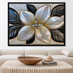 Pearl Petal Diadem - TooplesArt - NicheCanvas