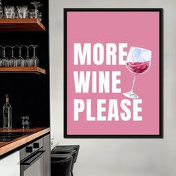 More Wine Please - NicheCanvas