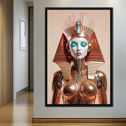 Cyber Cleopatra - TooplesArt - NicheCanvas
