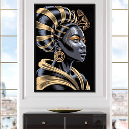 The Gilded Goddess - TooplesArt - NicheCanvas