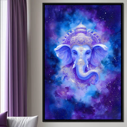 Celestial Ganesha Starlight - NicheCanvas