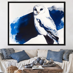 Owl Of The Celestial Night - NicheCanvas