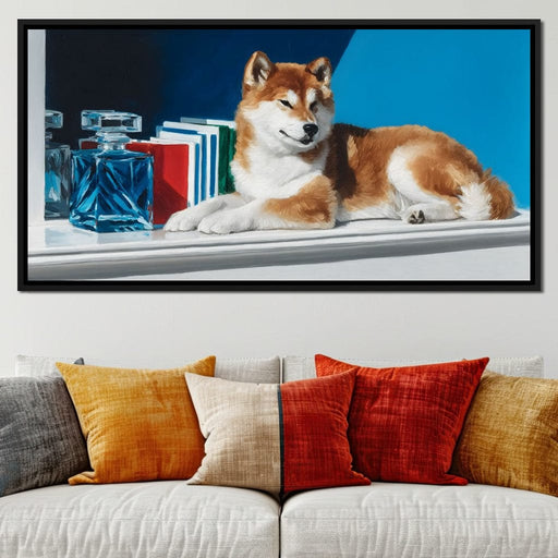 Canine Sunlit Reverie Canvas Print