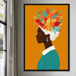 Crowned by Nature - TooplesArt - NicheCanvas