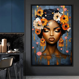 Floral Dreamer Awakens Beauty - NicheCanvas