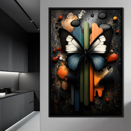 Butterfly Dreamscape Fusion - NicheCanvas