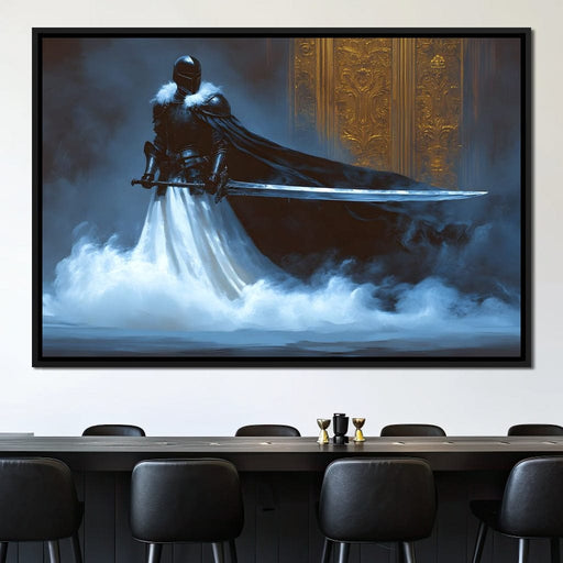 Majestic Shadowed Sentinel Canvas Print