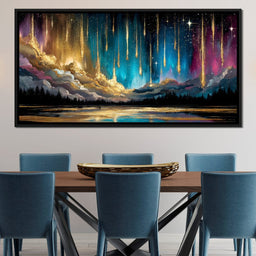 Celestial Rain Of Starlight - NicheCanvas