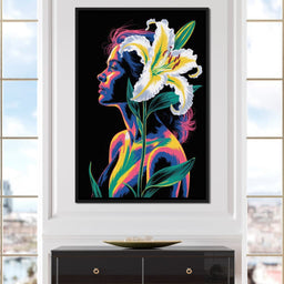 The Light Within Her - TooplesArt - NicheCanvas