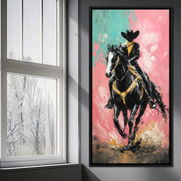 Galloping Western Stallion Energy - NicheCanvas