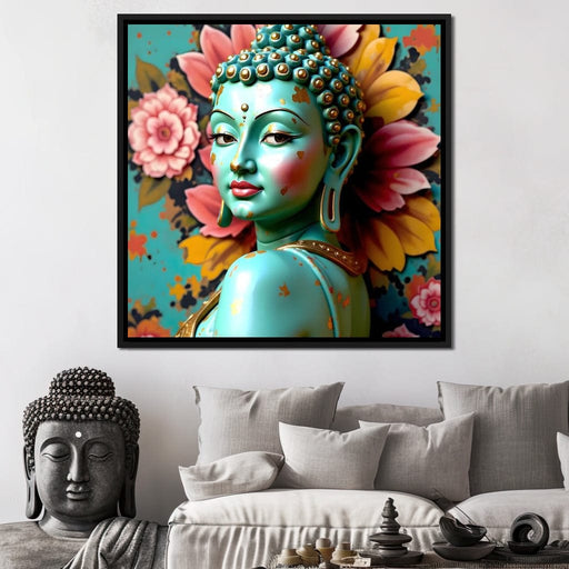 Radiant Petals Tranquility Canvas Print