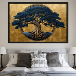 Blue Tree Of Life - NicheCanvas