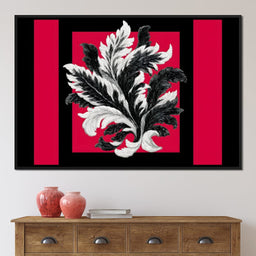 Baroque Leaf Flourish Fusion - NicheCanvas