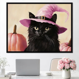 Enchanted Witchy Black Cat Charm - NicheCanvas
