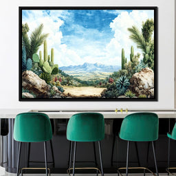 Desert Vista Dreams Alive - NicheCanvas