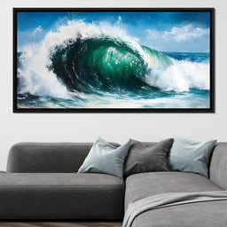 Oceanic Wave - NicheCanvas