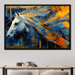 Equestrian Starlit Reverie - NicheCanvas