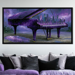 Melodies Melting Into The Night Sky - NicheCanvas