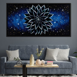 Stellar Petal Illumination - NicheCanvas