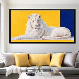 Majestic Sentinel Lion - NicheCanvas