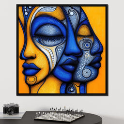 Whispers of the Mosaic Soul - TooplesArt - NicheCanvas