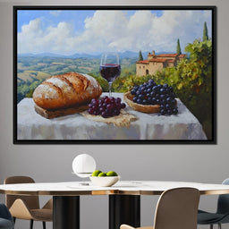 Tuscan Vineyard Bounty - NicheCanvas