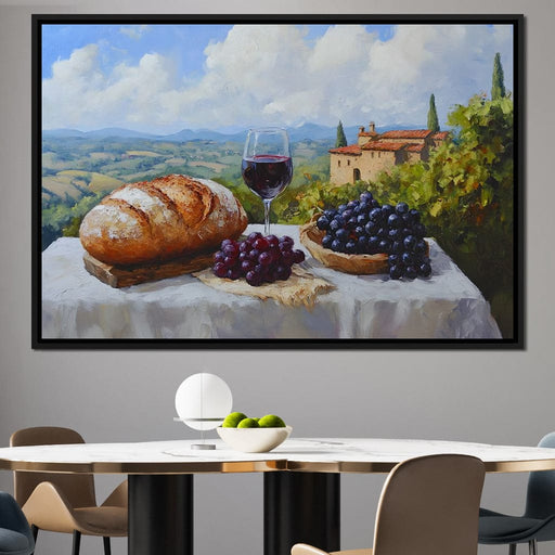 Tuscan Vineyard Bounty Canvas Print