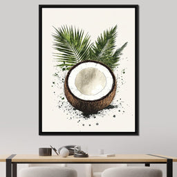 Tropical Coconut - NicheCanvas