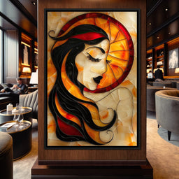 Autumnal Dream Portrait - NicheCanvas