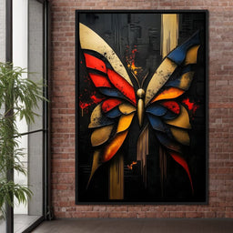 Butterfly Radiance Symphony - NicheCanvas