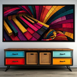 Colorful Rhapsody Journey - NicheCanvas