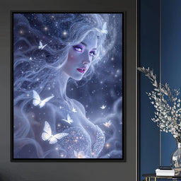 The Butterfly Nebula Queen - TooplesArt - NicheCanvas