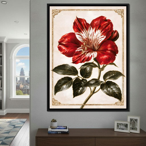 Bold Petals Of The Tropical Sun Canvas Print