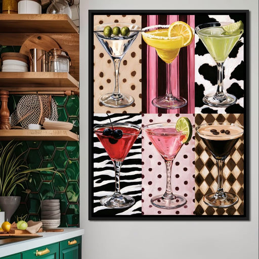 Six Flavors Of Midnight Toast Canvas Print