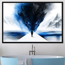 Dragon of Frigid Mountains - NicheCanvas