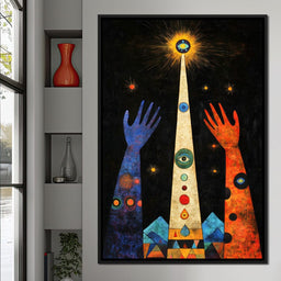 Celestial Ascent Visions - NicheCanvas