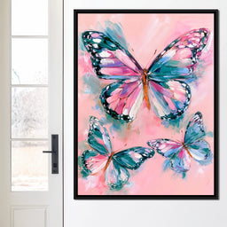 Fluttering Past The Pale Horizon - NicheCanvas