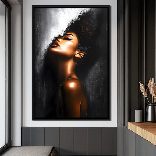 Radiant Reflection of Night Canvas Print