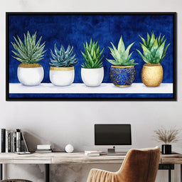 Succulent Harmony Palette - NicheCanvas