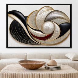 The Jewelled Snail Of Ivory Deco - TooplesArt - NicheCanvas