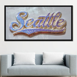Glittering Seattle Dreams - NicheCanvas