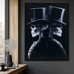 Gentlemen Waiting for the Final Curtain - NicheCanvas