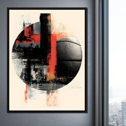 Final Possession On The Hardwood - NicheCanvas