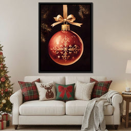Classic Christmas Bauble Charm - NicheCanvas