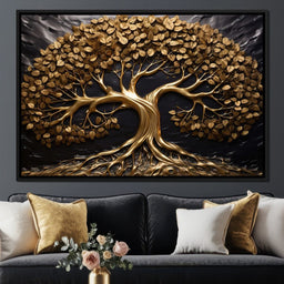 Golden Tree Haven - NicheCanvas