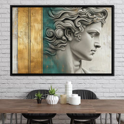 Golden Revelation of Parthenon - Wildrose Creations - NicheCanvas