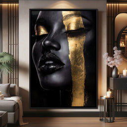 Golden Elegance Unveiled - NicheCanvas